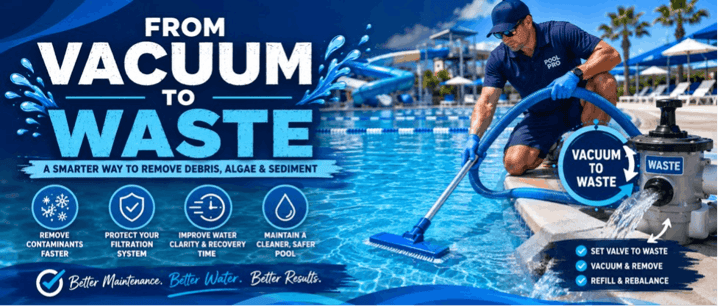 vacuum to waste