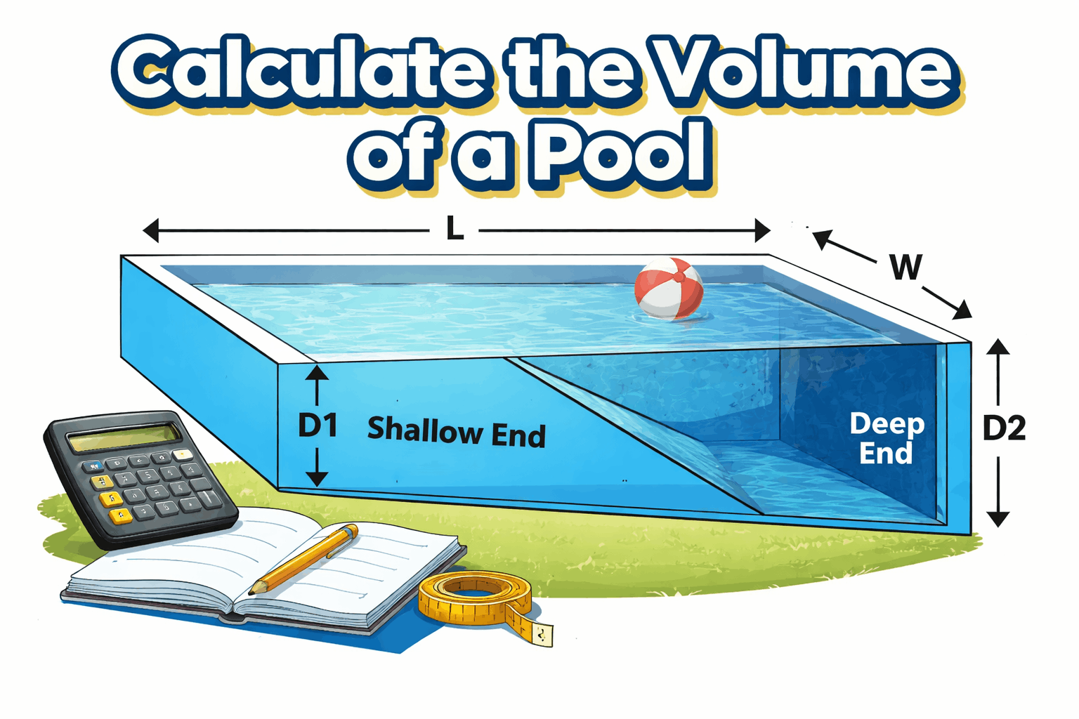 How to Calculate the Volume of a Pool (and Why It Matters for Commercial Operations)