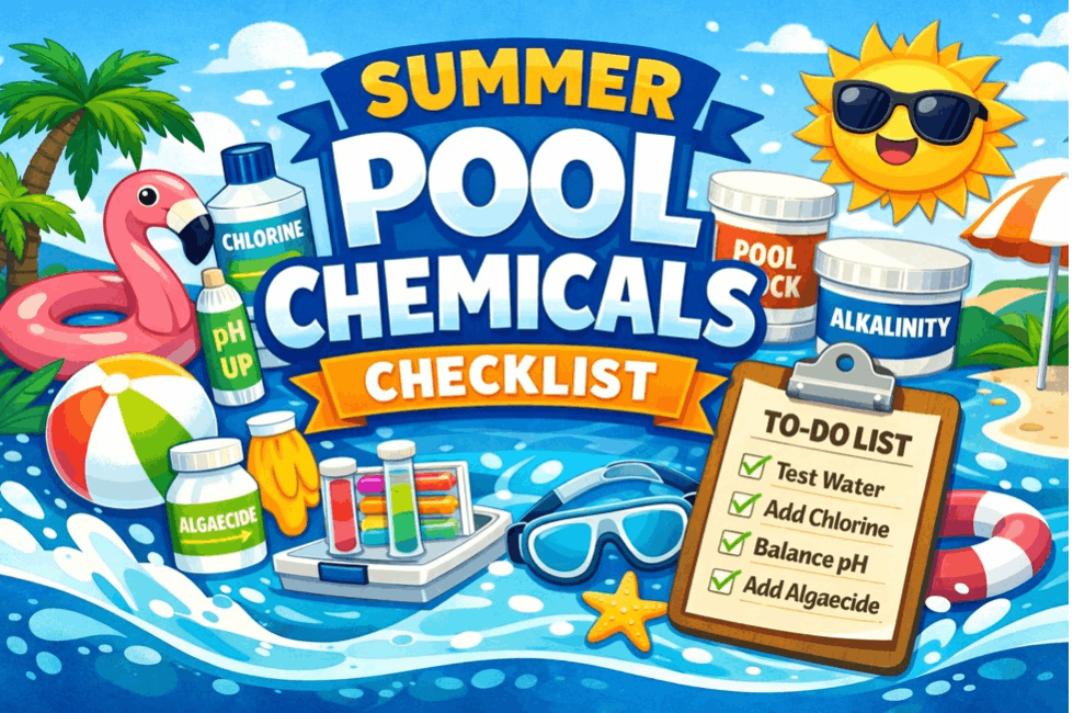 Getting Pool Chemicals Ready for Summer: A Smart Operator’s Checklist
