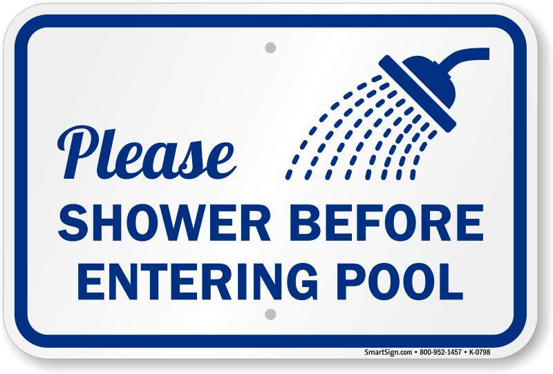 Why Guests Should Shower Before They Swim in Your Pool