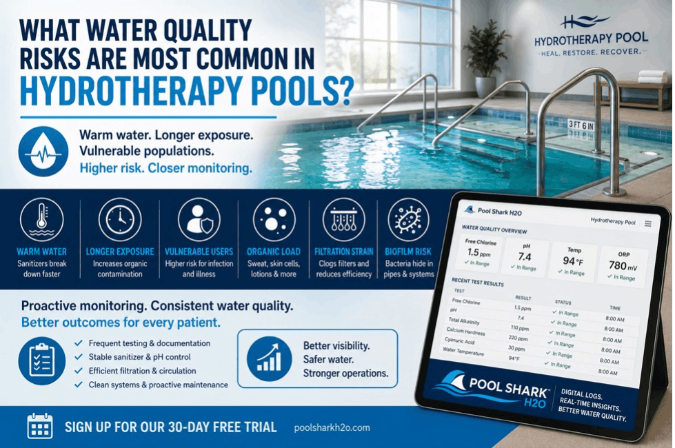 What Water Quality Risks Are Most Common in Hydrotherapy Pools?